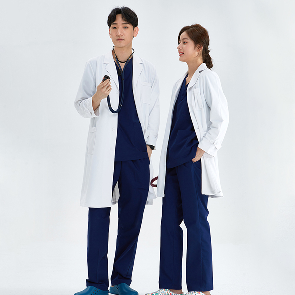 Medical Lab Gown - Silky Lab Coat Anti-static Princess Cut