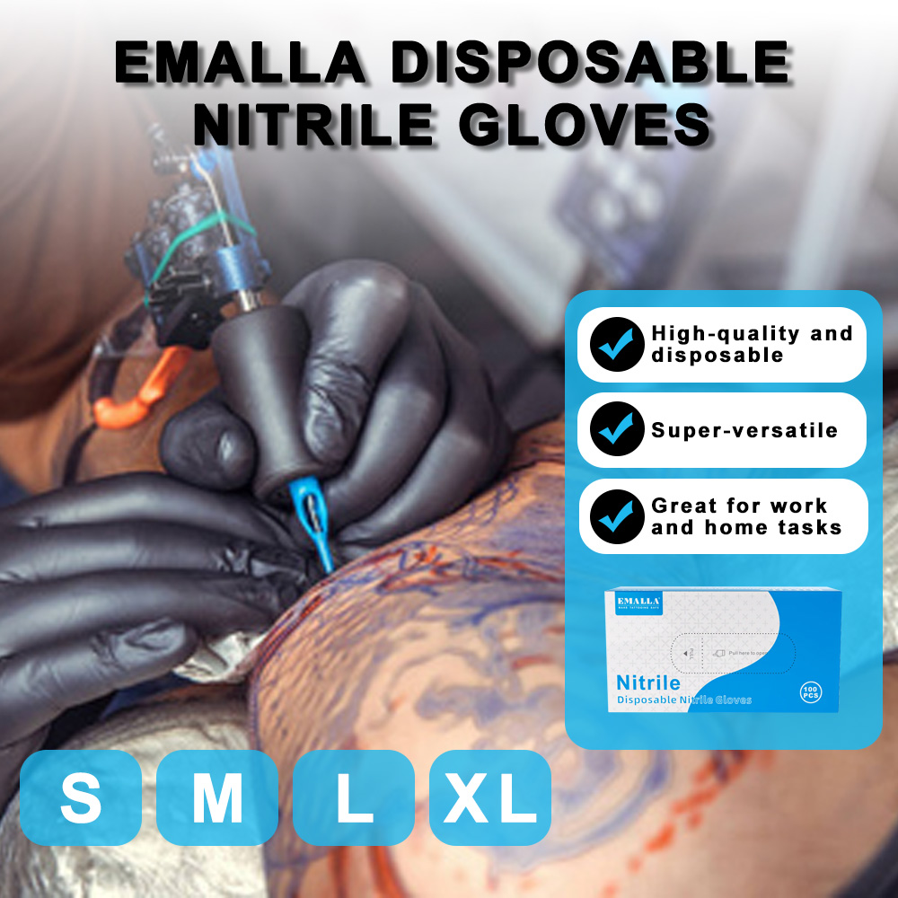 100/50/10PCS Disposable Nitril - Disposable Gloves Nitrile 评论和价格