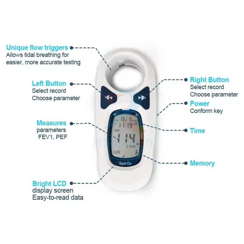 Medical Spirometer Portable In - Spirometer Lung Function 评论和价格