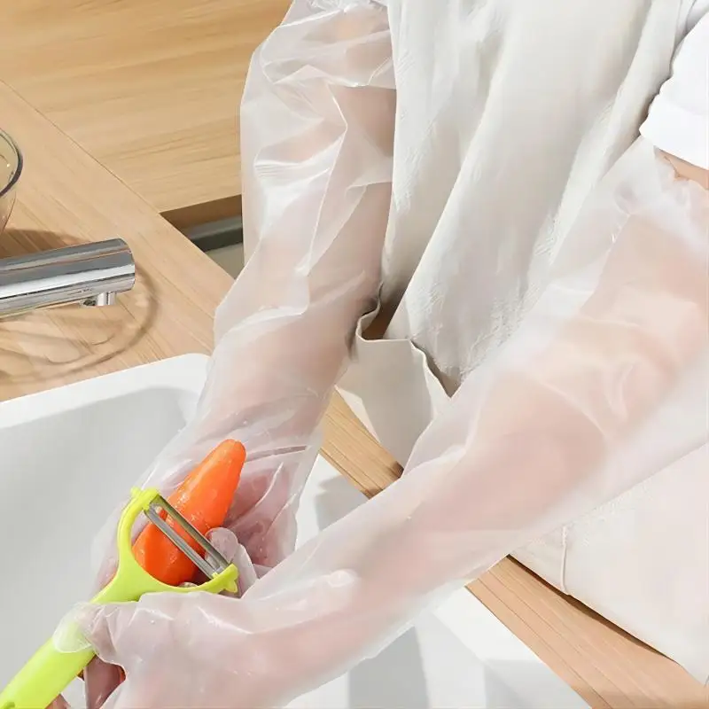30PCS Disposable Arm Guard Glo - Disposable Gloves Nitrile 评论和价格