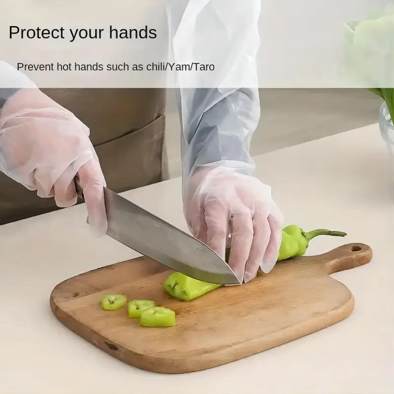 30PCS Disposable Arm Guard Glo - Disposable Gloves Nitrile 评论和价格