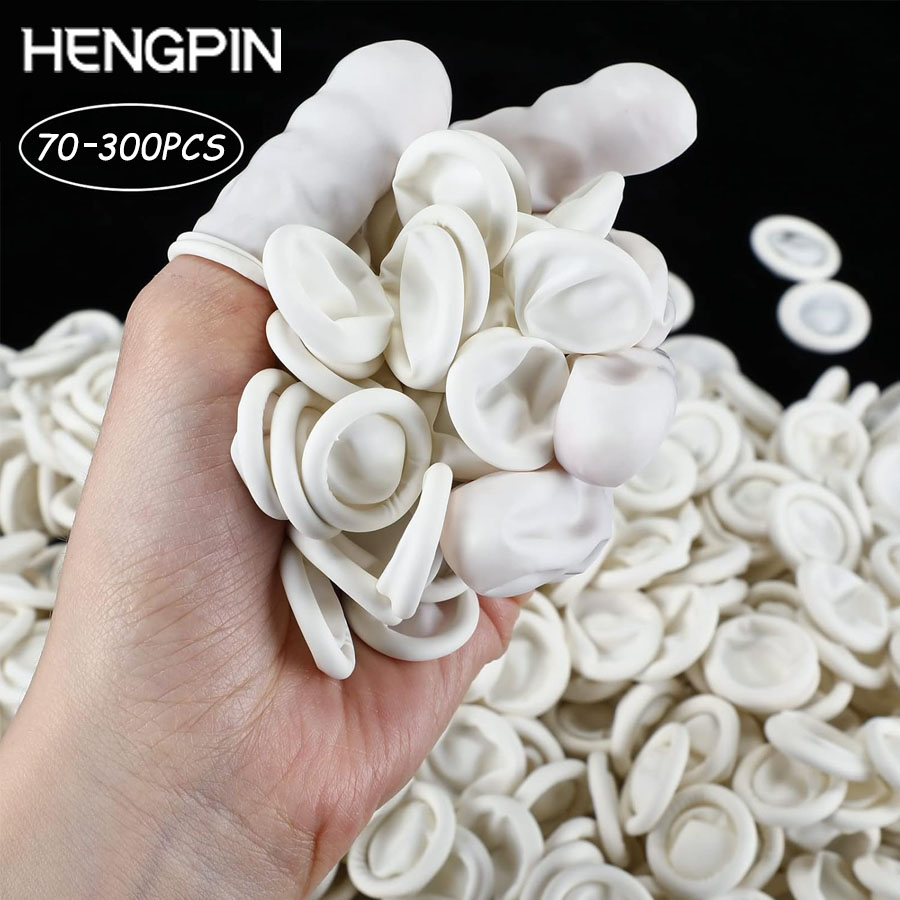 HENGPIN 70/300pcs Fingertips P - Disposable Gloves Nitrile 评论和价格