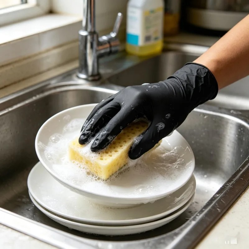 20/60/100PCS Black Disposable  - Disposable Gloves Nitrile 评论和价格