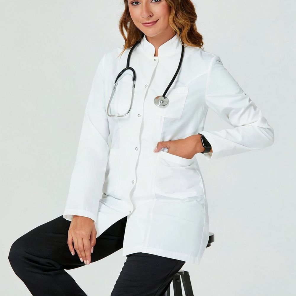 Women Professional Lab Coat Lo - Medical Lab Internships 评论和价格