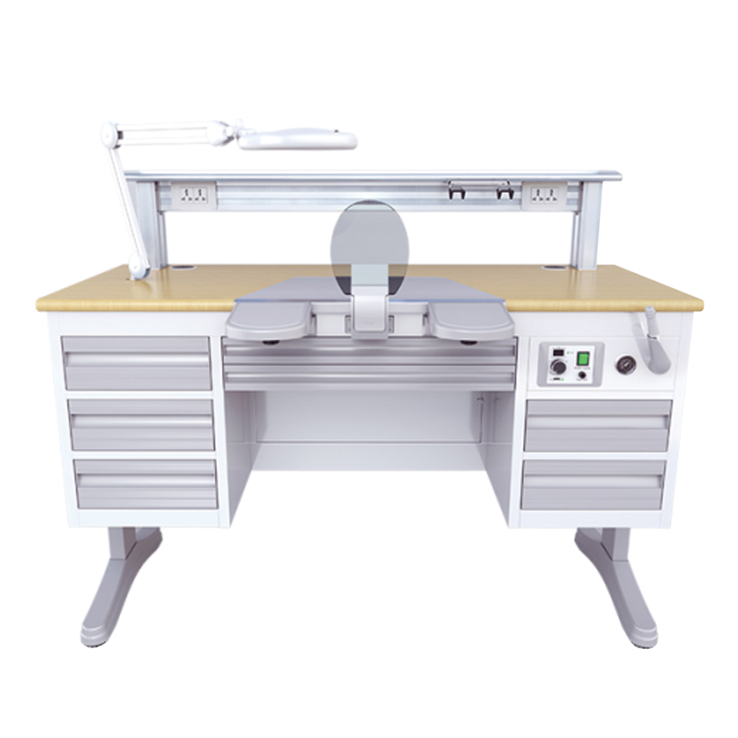 Modern Dental Lab Workstation  - Medical Laboratory Technician 评论和价格