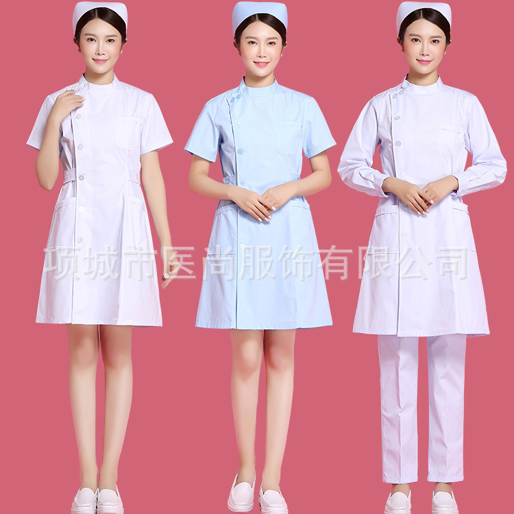 Nurse Costume for Women Medica - Medical Lab Gown 评论和价格