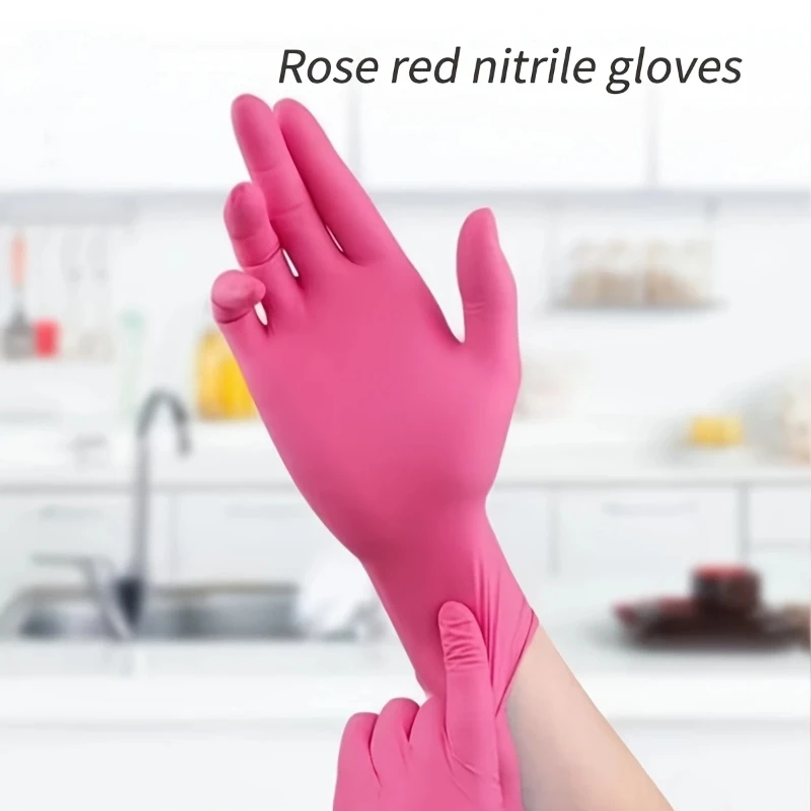 Fuchsia Nitrile Disposable Glo - Disposable Gloves Nitrile 评论和价格
