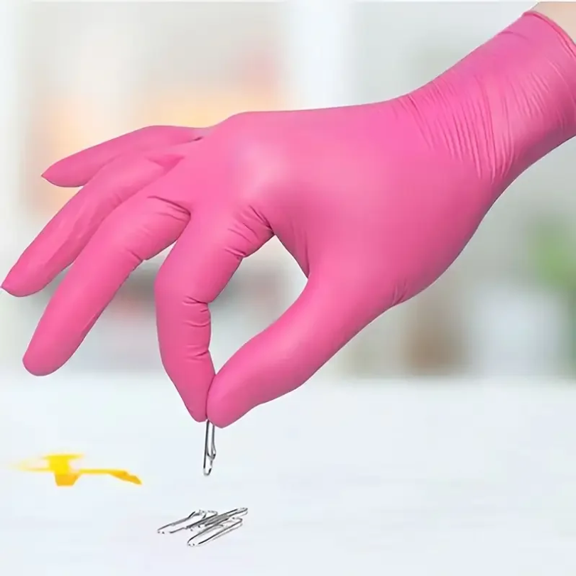 Fuchsia Nitrile Disposable Glo - Disposable Gloves Nitrile 评论和价格