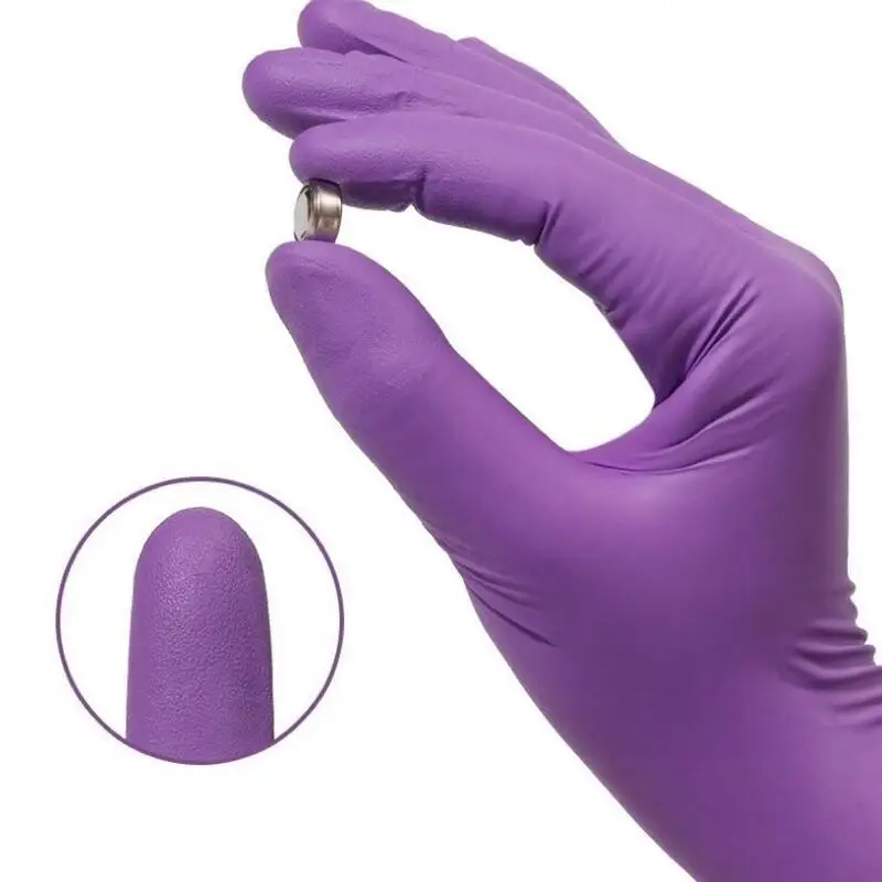 50/100PCS Violet Nitrile Glove - Disposable Gloves Nitrile 评论和价格